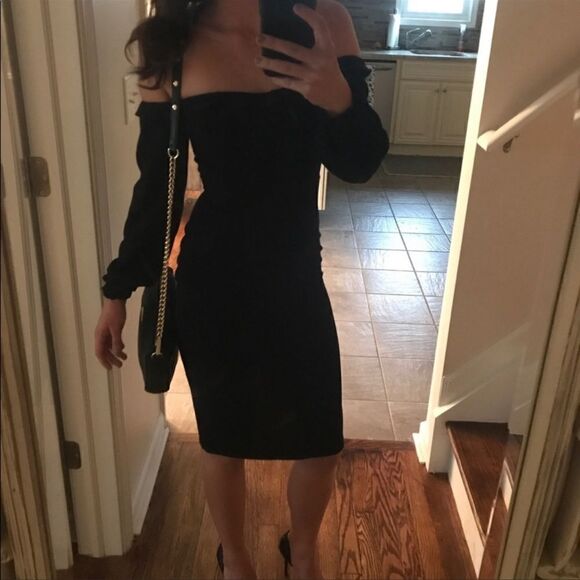 Reformation Prue Dress Black - Picture 5 of 7